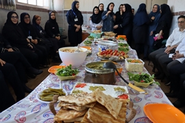 سفره سلامت در بخش 5 زنان